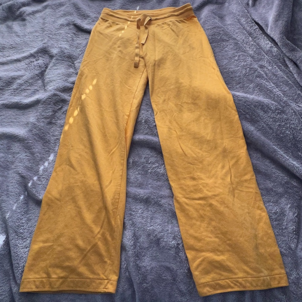 Warm Yellow Low Rise Sweatpants 💛
